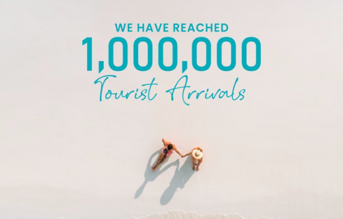 ONE MILLION TOURISTS!